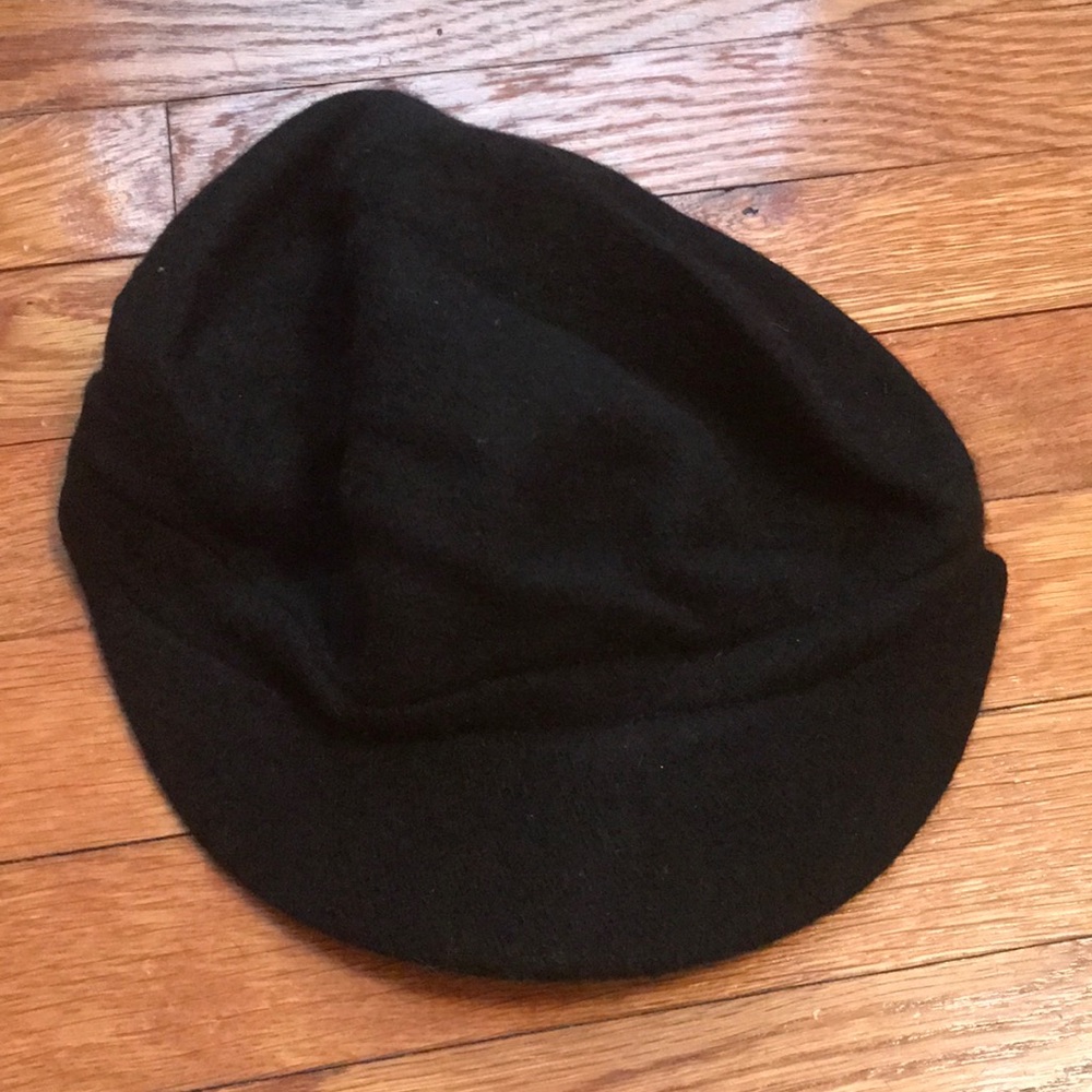 🆕 Black Newsboy Cap
